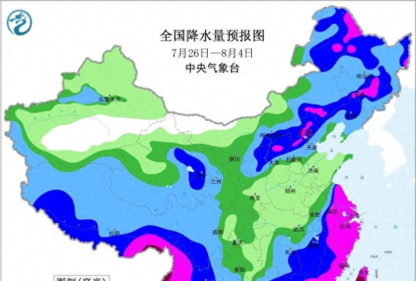 河北省！新一轮降雨中心已定，明天7月28号，大雨暴雨分布如下！