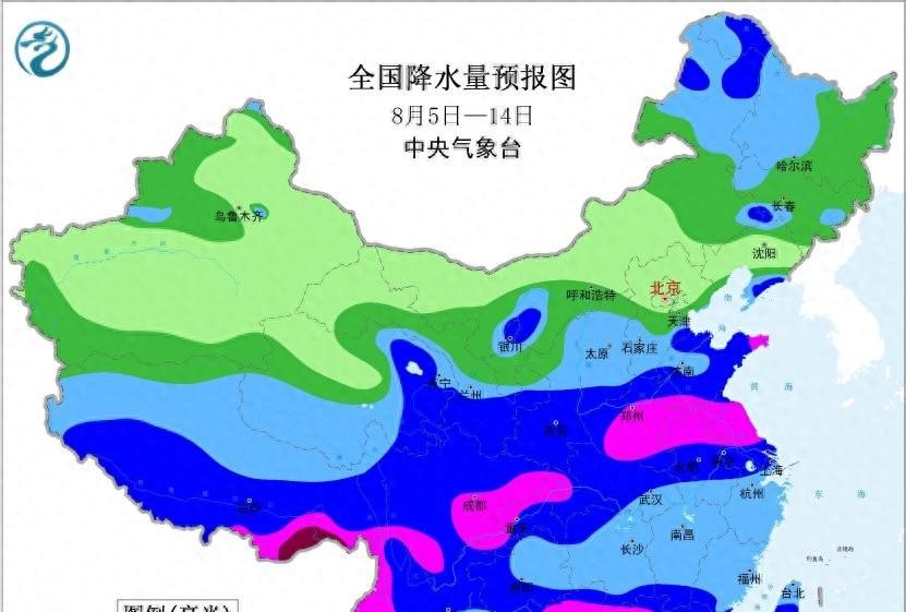 河北降雨中心已定！今晚至明天8月6号天气预报，大雨暴雨分布如下