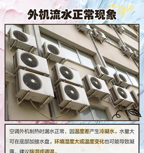 格力空调开暖气外机大量漏水问题解析（探究格力空调外机漏水原因及解决方法）