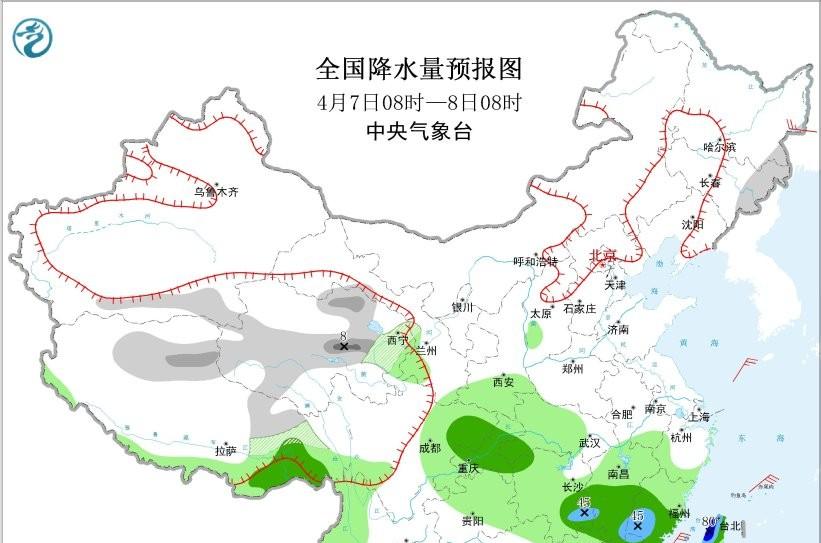 暴雨蓝色预警继续!4月6—8日大暴雨范围锁定,强对流同步登场 暴雨蓝色预警继续!4月6—8日大暴雨范围锁定,强对流同步登场